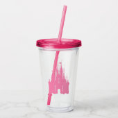 Kasteel Acryl Tumbler Drinkbeker (Achterkant)