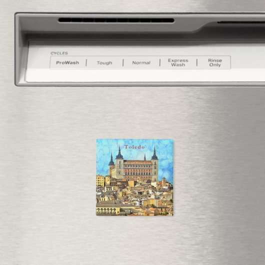 Kasteel Alcazar in Toledo. Magneet (Insitu (Vaatwasser))