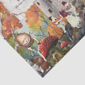 Kasteel Alice Moerbeestruik Rups Tissuepapier (Detail)
