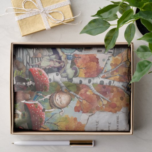 Kasteel Alice Moerbeestruik Rups Tissuepapier (Geschenk)