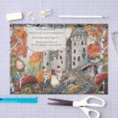 Kasteel Alice Moerbeestruik Rups Tissuepapier (Craft)