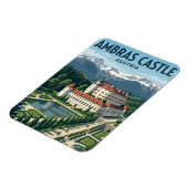 Kasteel Ambras Oostenrijk Magneet (Linkerzijde)