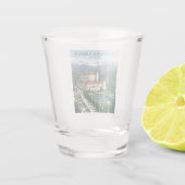 Kasteel Ambras Oostenrijk Shot Glas (Achterkant)
