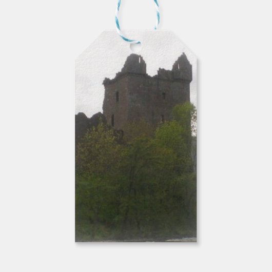 Kasteel Bagagelabel Cadeaulabel (Achterkant)