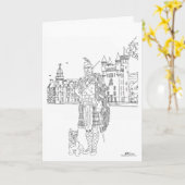 Kasteel Balmoral Schotland Kaart (Gele Bloem)