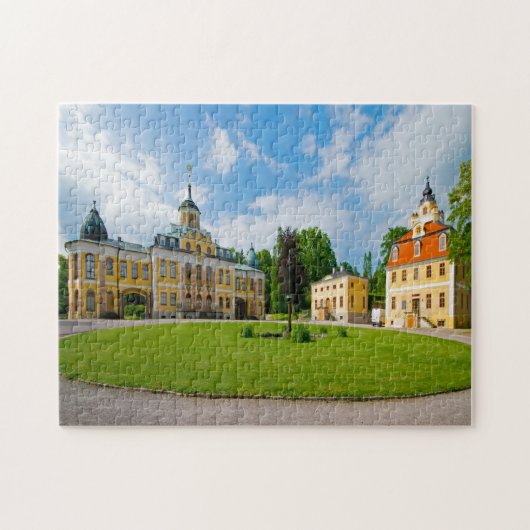 Kasteel Belvedere Weimar Thüringen Duitsland. Puzz Legpuzzel (Horizontaal)