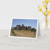 Kasteel Benisanó, Valencia, Spanje, Spaans Kaart (Gele Bloem)