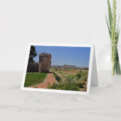 Kasteel Benisanó, Valencia, Spanje, Spaans Kaart (Voorkant)