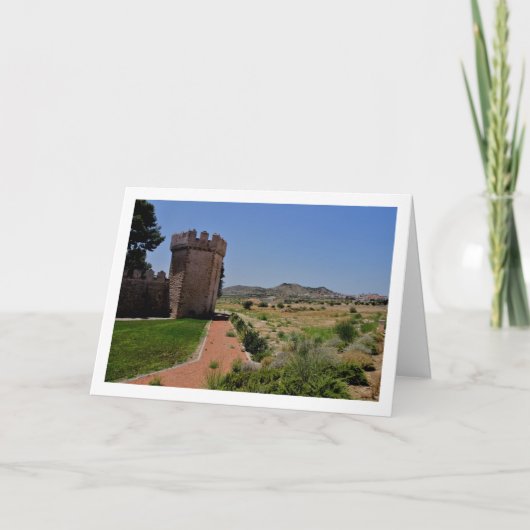 Kasteel Benisanó, Valencia, Spanje, Spaans Kaart (Voorkant)