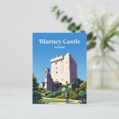 Kasteel Blarney Ierland Briefkaart (Staand voorkant)