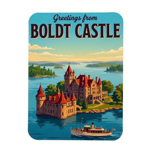Kasteel Boldt VS Magneet (Verticaal)