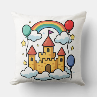Kasteel Bouwen in de Lucht Kussen