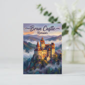 Kasteel Bran Roemenië Briefkaart (Staand voorkant)