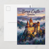 Kasteel Bran Roemenië Briefkaart (Voorkant / Achterkant)