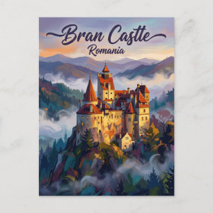 Kasteel Bran Roemenië Briefkaart