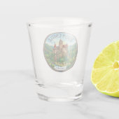 Kasteel Bran Roemenië Shot Glas (Achterkant)