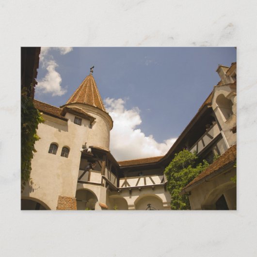 Kasteel Bran uit de 13e eeuw (Dracula's Kasteel), Briefkaart (Voorkant)