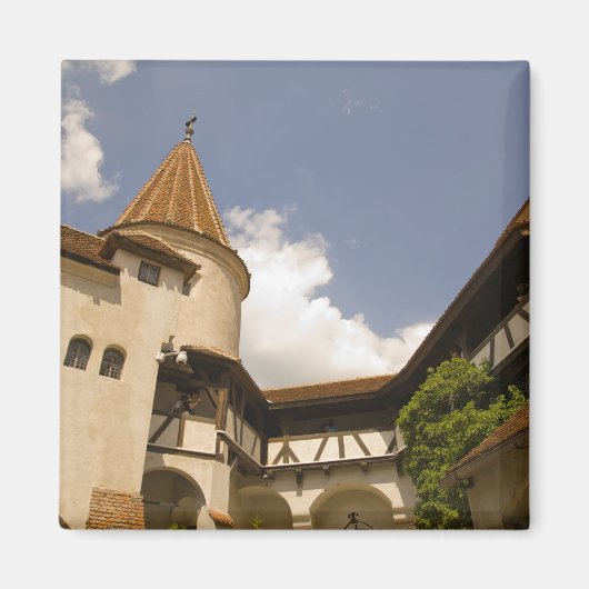 Kasteel Bran uit de 13e eeuw (Kasteel van Dracula) Magneet (Voorkant)