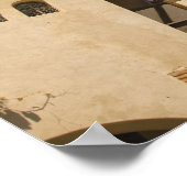 Kasteel Bran uit de 13e eeuw (Kasteel van Dracula) Poster (Hoek)