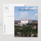 kasteel bratislava briefkaart (Voorkant / Achterkant)