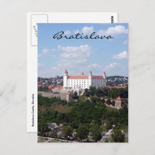 kasteel bratislava briefkaart (Voorkant / Achterkant)