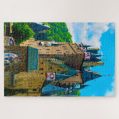 Kasteel Burg Eltz Duitsland. Legpuzzel (Horizontaal)