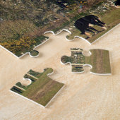 Kasteel Caernarfon in Wales Legpuzzel (Zijkant)