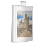 Kasteel Caernarfon Wales. Flacon (Rechts)