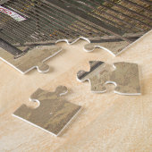 Kasteel Caernarfon. Wales Legpuzzel (Zijkant)