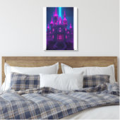 Kasteel canvas afdruk (Insitu (Slaapkamer))