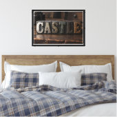 Kasteel Canvas Afdruk (Insitu (Slaapkamer))
