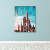 Kasteel Canvas Afdruk (Insitu (Houten vloer))