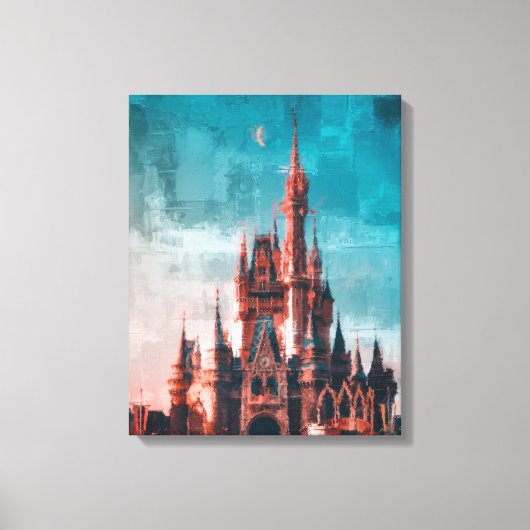 Kasteel Canvas Afdruk (Voorkant)