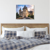 kasteel canvas afdruk (Insitu (Slaapkamer))