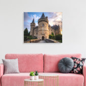 kasteel canvas afdruk (Insitu (Woonkamer))