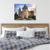 kasteel canvas afdruk (Insitu (Slaapkamer))