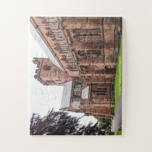 Kasteel Carlisle Cumbria Engeland Legpuzzel (Verticaal)