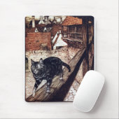 Kasteel Cat Rackham Illustratie Muismat (Met muis)