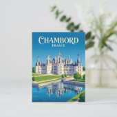 Kasteel Chambord Frankrijk Briefkaart (Staand voorkant)
