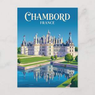 Kasteel Chambord Frankrijk Briefkaart