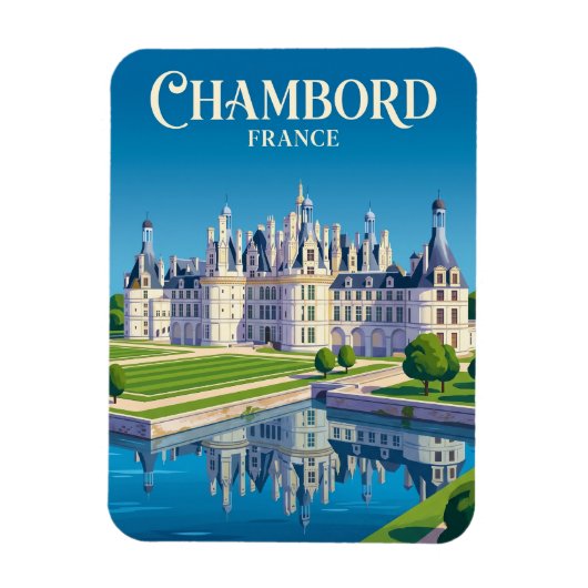Kasteel Chambord Frankrijk Magneet (Verticaal)