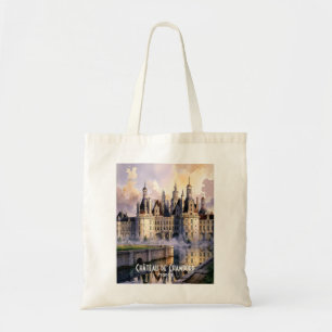 Kasteel Chambord Loire Frankrijk Aquarel Kasteel Tote Bag
