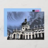 kasteel Charlottenburg in Berlijn Duitsland Briefkaart (Voorkant / Achterkant)