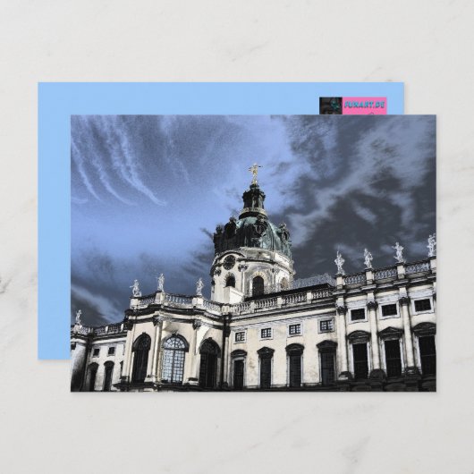 kasteel Charlottenburg in Berlijn Duitsland Briefkaart (Voorkant / Achterkant)
