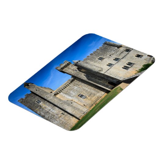 Kasteel Chateau de Beynac rechthoekige magneet (Linkerzijde)