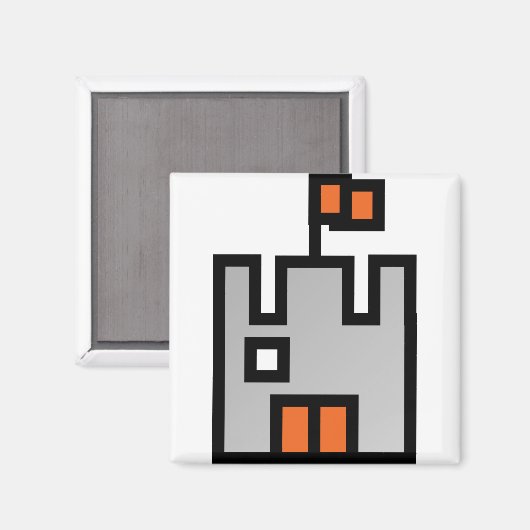 Kasteel-chateau Magneet (Voorkant / Achterkant)