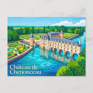 Kasteel Chenonceau Frankrijk Briefkaart