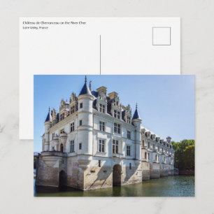 Kasteel Chenonceau in de Loirevallei - Frankrijk Briefkaart
