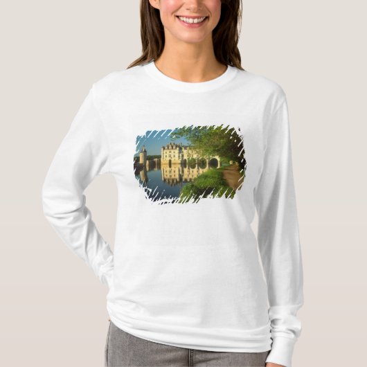 Kasteel Chenonceau, Loire Vallei, T-shirt (Voorkant)