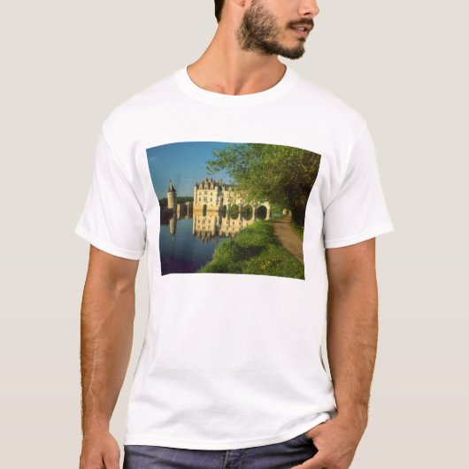 Kasteel Chenonceau, Loire Vallei, T-shirt (Voorkant)